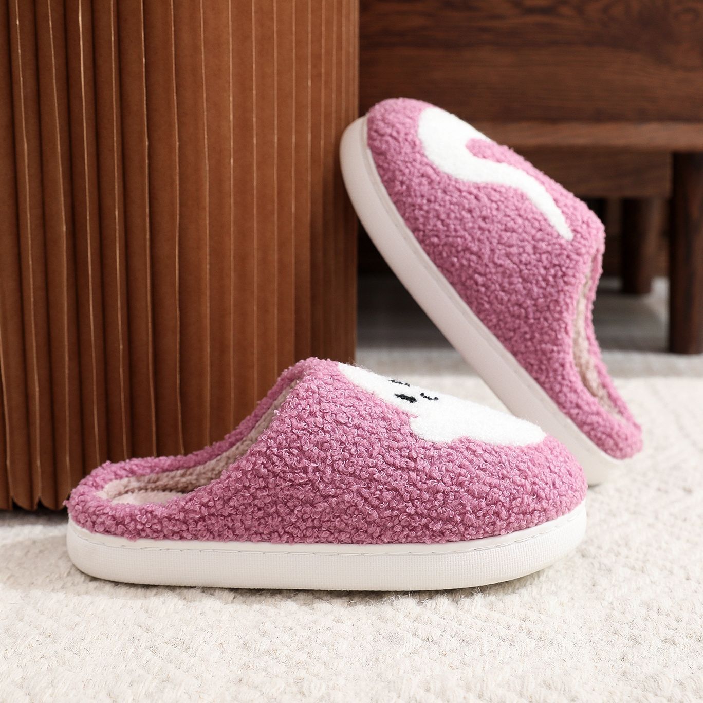 Purple bedroom shops slippers